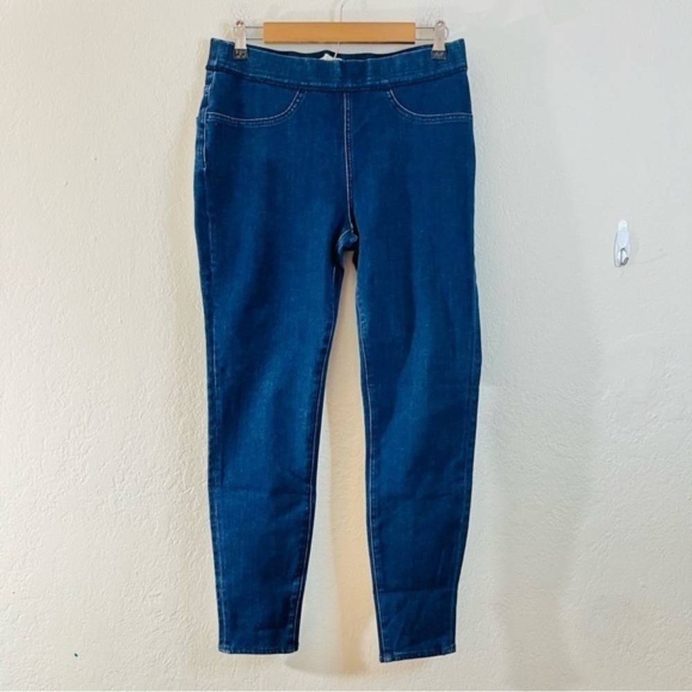 Madewell High-Rise Skinny Jeans — Dark Blue Denim